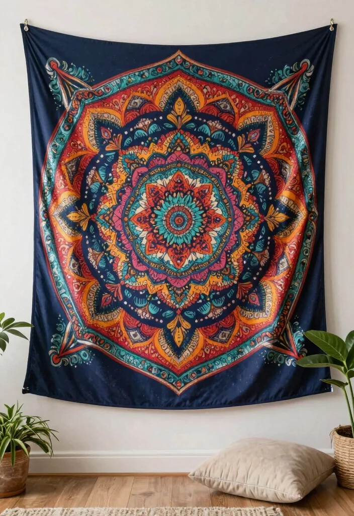 12 Wall Hanging Decor Ideas for Vertical Styling 10. Tapestries 0