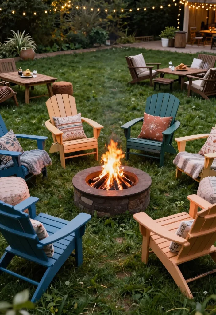 10 Backyard Bonfire Party Ideas for Casual Outdoor Gatherings 1. Cozy Seating Arrangements 0