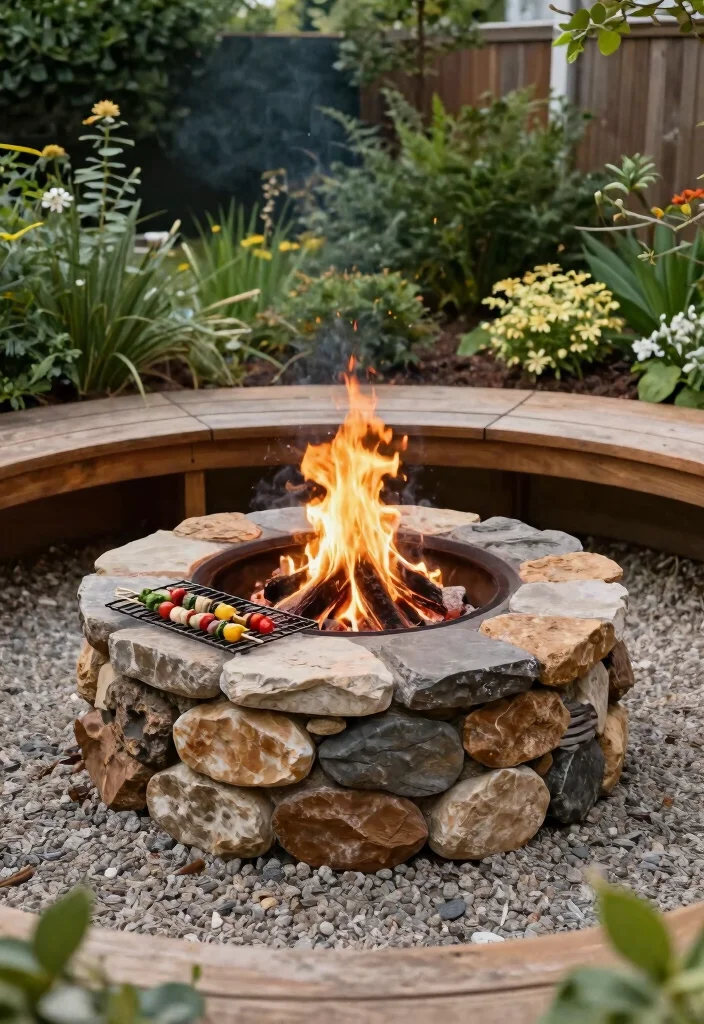10 Backyard Bonfire Party Ideas for Casual Outdoor Gatherings 2. DIY Fire Pit Setup 0
