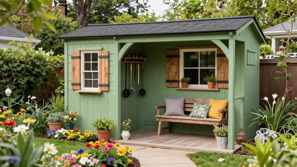 10 Backyard Shed Ideas for Storage and Visual Interest