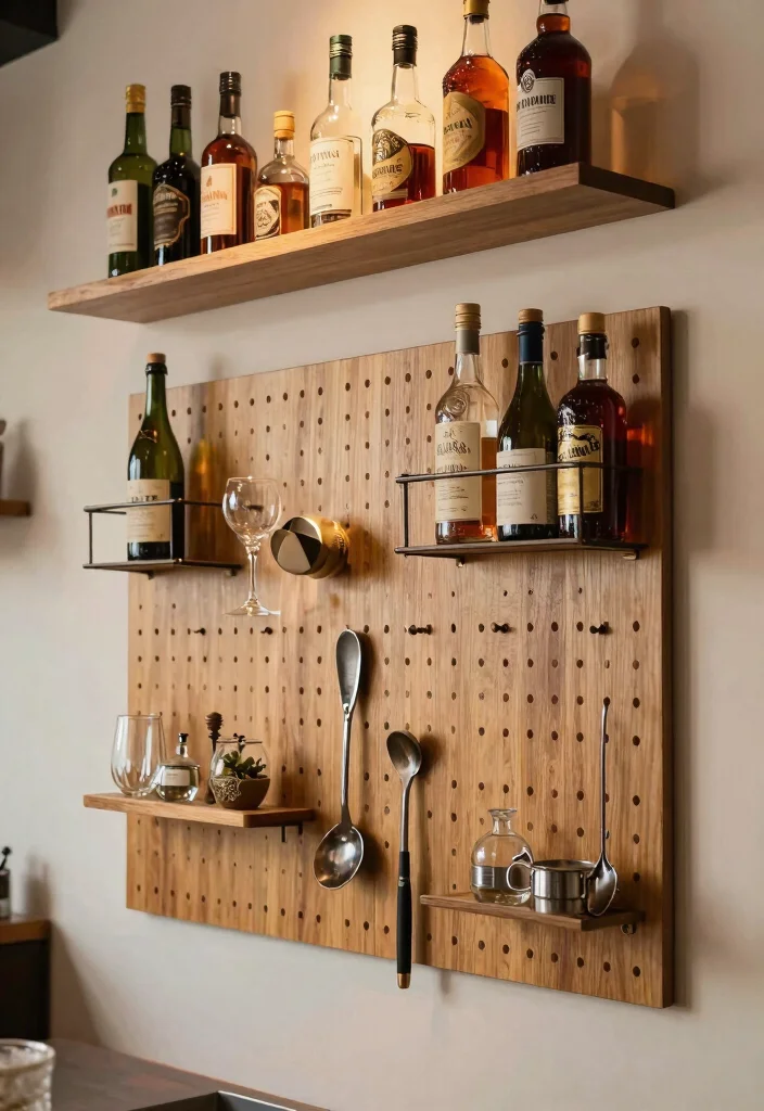 10 Bar Organization Ideas for Home Entertaining 34 10 Bar Organization Ideas for Home Entertaining 4. Vertical Storage Solutions 0