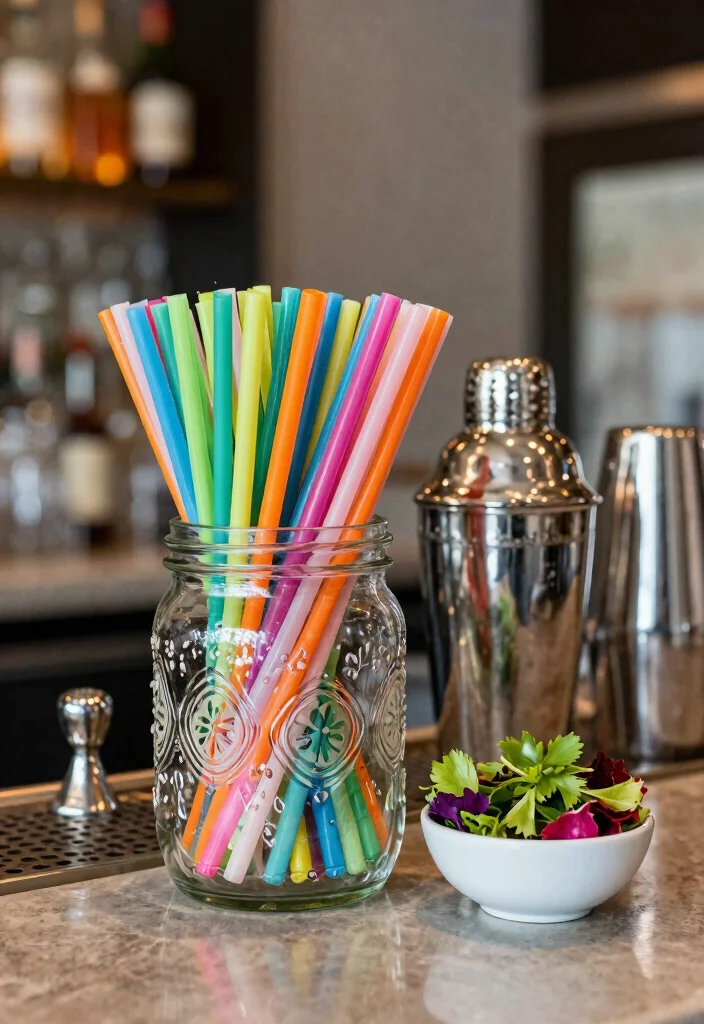 10 Bar Organization Ideas for Home Entertaining 36 10 Bar Organization Ideas for Home Entertaining 6. Cocktail Accessories Display 0