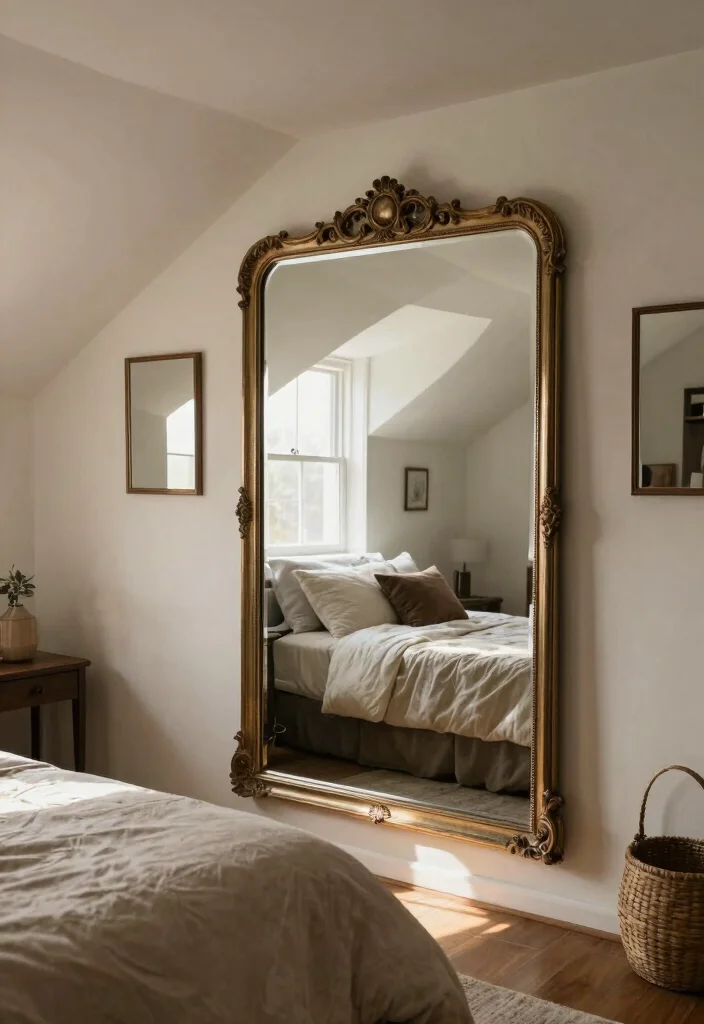 10 Basement Bedroom Ideas on a Budget That Still Feel Cozy 10. Utilize Mirrors to Enhance Light 0