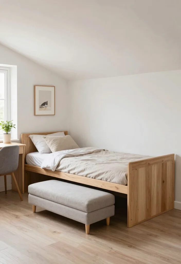10 Basement Bedroom Ideas on a Budget That Still Feel Cozy 4. Use Multi Functional Furniture 0