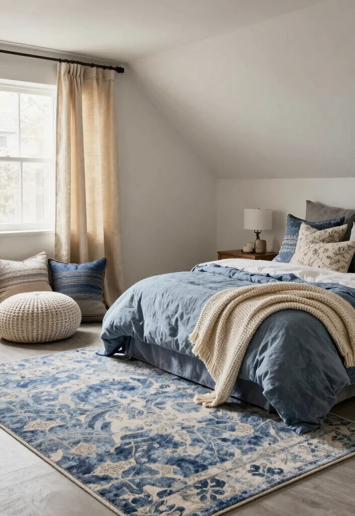 10 Basement Bedroom Ideas on a Budget That Still Feel Cozy 5. Layer Your Textiles 0