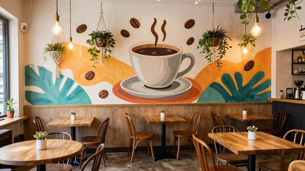 10 Cafe Wall Decor Ideas with Artistic Flair