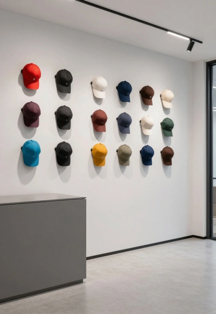 10 Cap Organization Ideas for Closets and Bedrooms 49 10 Cap Organization Ideas for Closets and Bedrooms 9. Magnetic Cap Holders 0