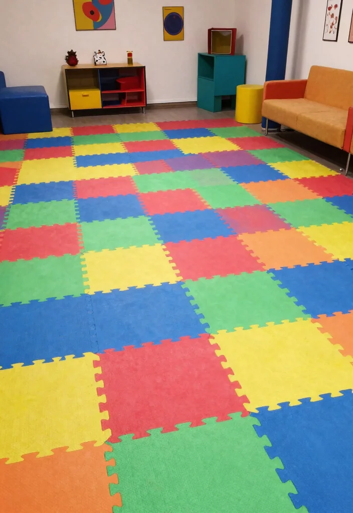 10 Cheap Basement Flooring Ideas That Hold Up Well 45 10 Cheap Basement Flooring Ideas That Hold Up Well 5. Rubber Flooring 0