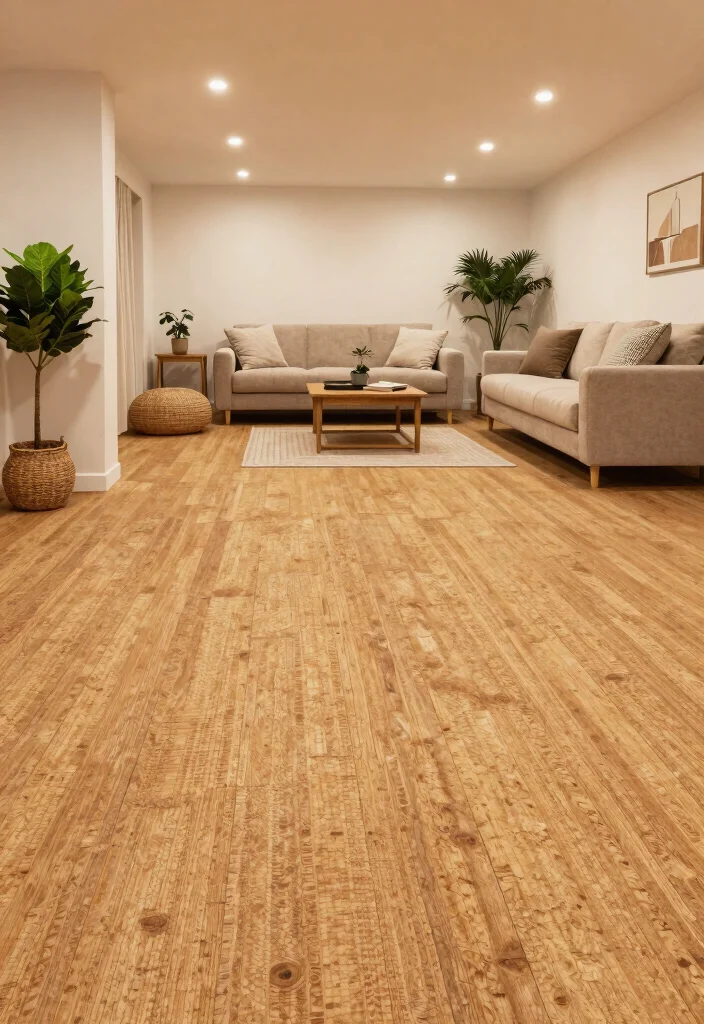 10 Cheap Basement Flooring Ideas That Hold Up Well 46 10 Cheap Basement Flooring Ideas That Hold Up Well 6. Cork Flooring 0