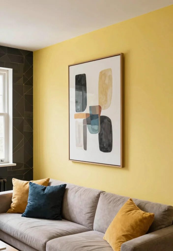 10 Cheap Basement Wall Ideas for Budget Remodels 2. Paint It Bright 0