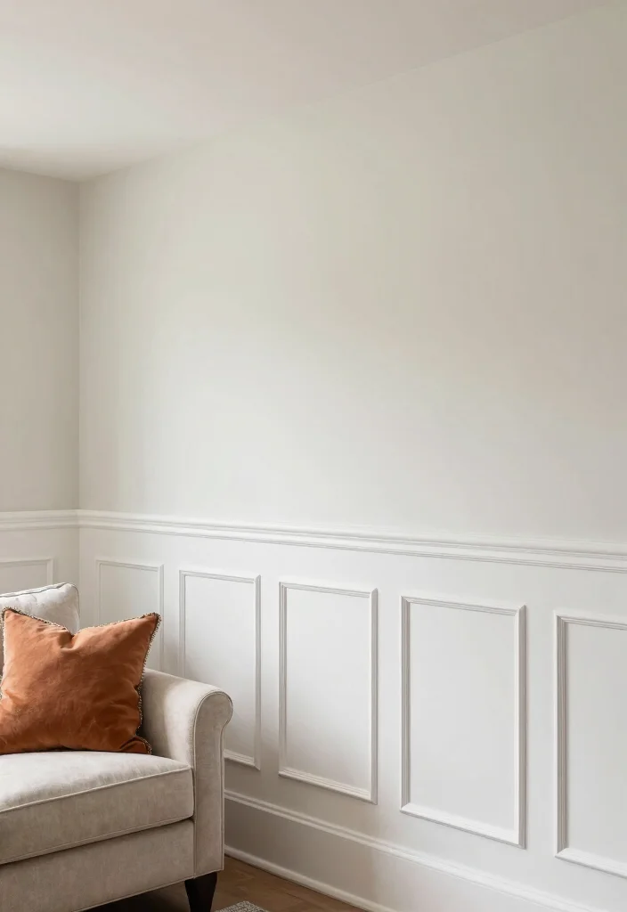 10 Cheap Basement Wall Ideas for Budget Remodels 8. Wainscoting for a Touch of Elegance 0