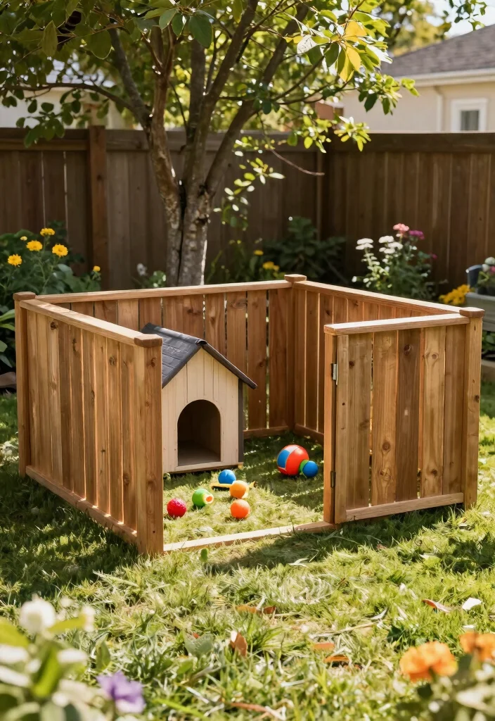 10 Cheap Dog Run Ideas for Backyards That Are Safe and Easy to Build 1 10 Cheap Dog Run Ideas for Backyards That Are Safe and Easy to Build 1. Simple Wooden Fence Run 0
