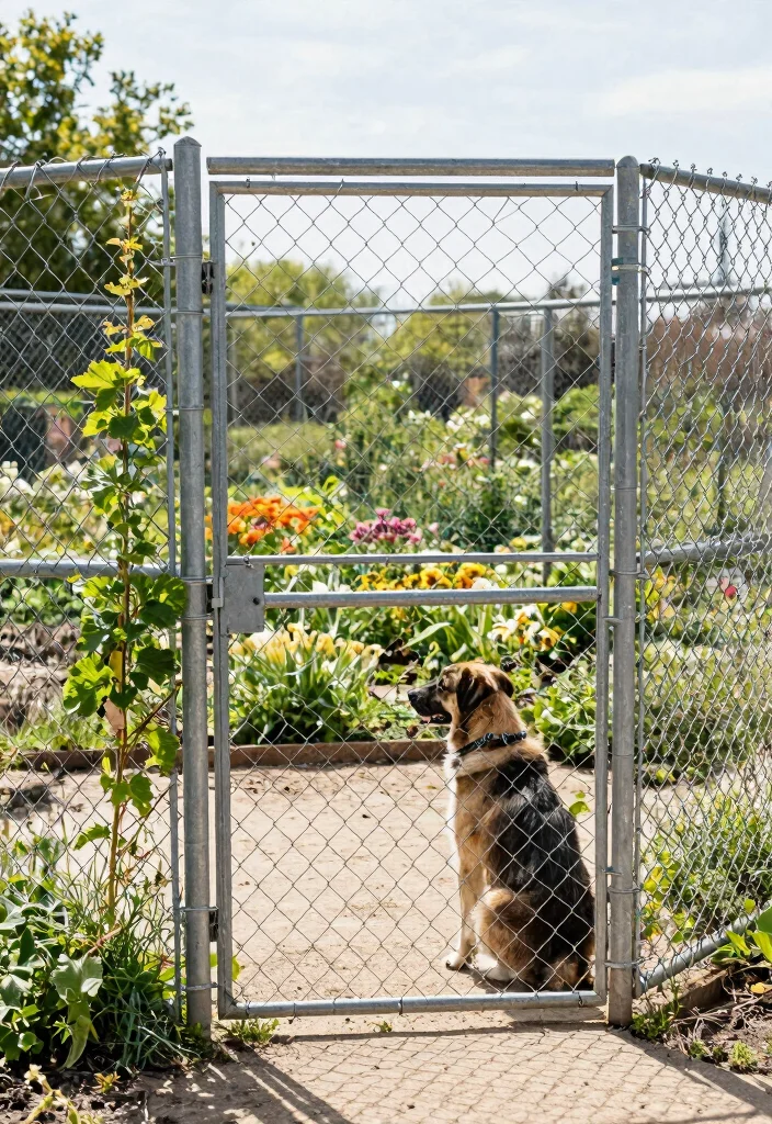 10 Cheap Dog Run Ideas for Backyards That Are Safe and Easy to Build 12 10 Cheap Dog Run Ideas for Backyards That Are Safe and Easy to Build 2. Chain Link Enclosure 0
