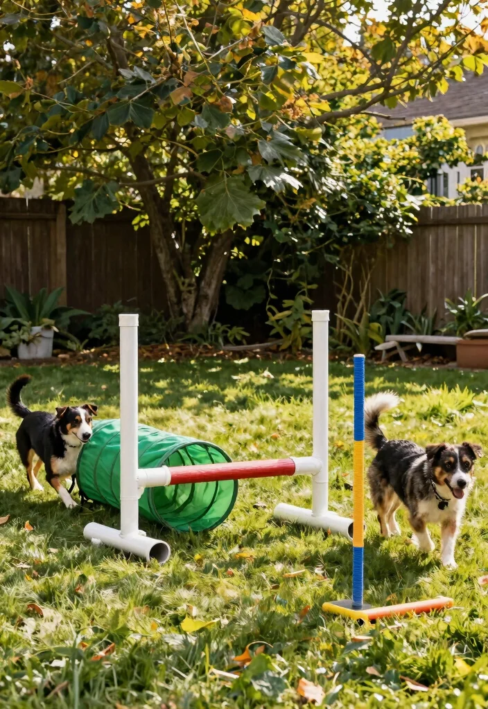 10 Cheap Dog Run Ideas for Backyards That Are Safe and Easy to Build 27 10 Cheap Dog Run Ideas for Backyards That Are Safe and Easy to Build 7. DIY Agility Course Run 0
