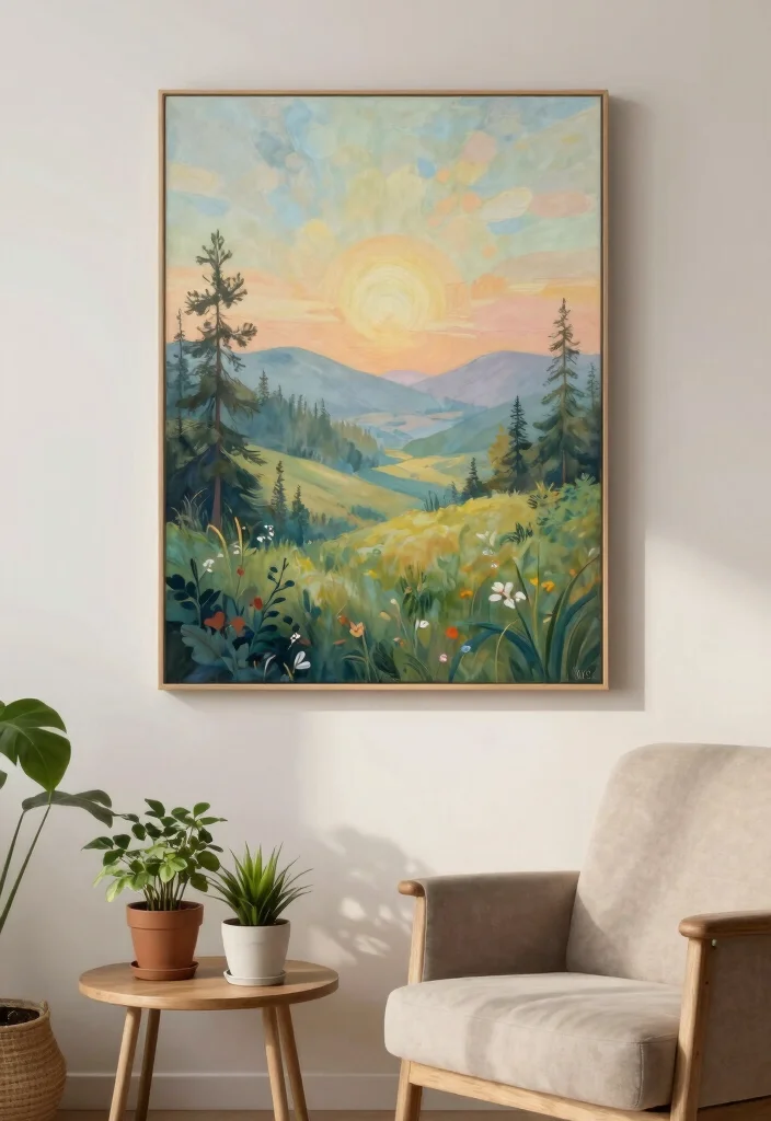 10 Christian Wall Decor Ideas for Faith Inspired Homes 4. Nature Inspired Religious Art 0