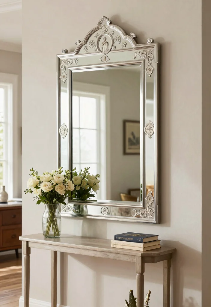 10 Christian Wall Decor Ideas for Faith Inspired Homes 9. Religious Themed Mirrors 0