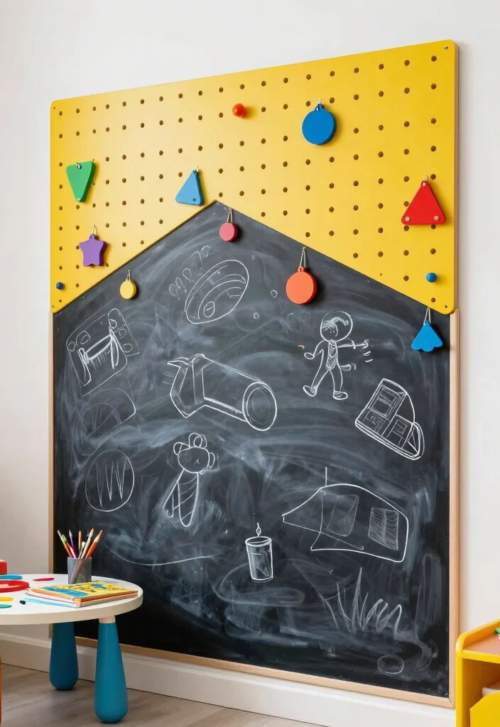 10 Cute Wall Decor Ideas for Playful Interiors 10. Interactive Wall Panels 0