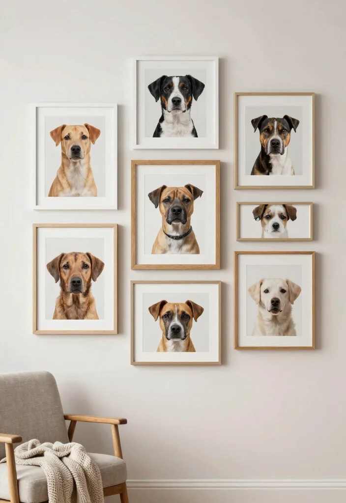 10 Dog Wall Decor Ideas for Pet Lovers 6. Animal Wall Prints 0