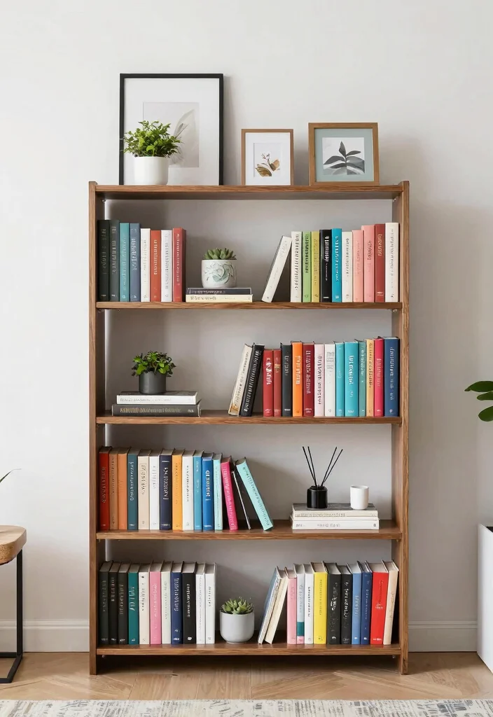 10 Dollar Tree Desk Organization Ideas That Look Clean 8. Bookshelf for Vertical Storage 0