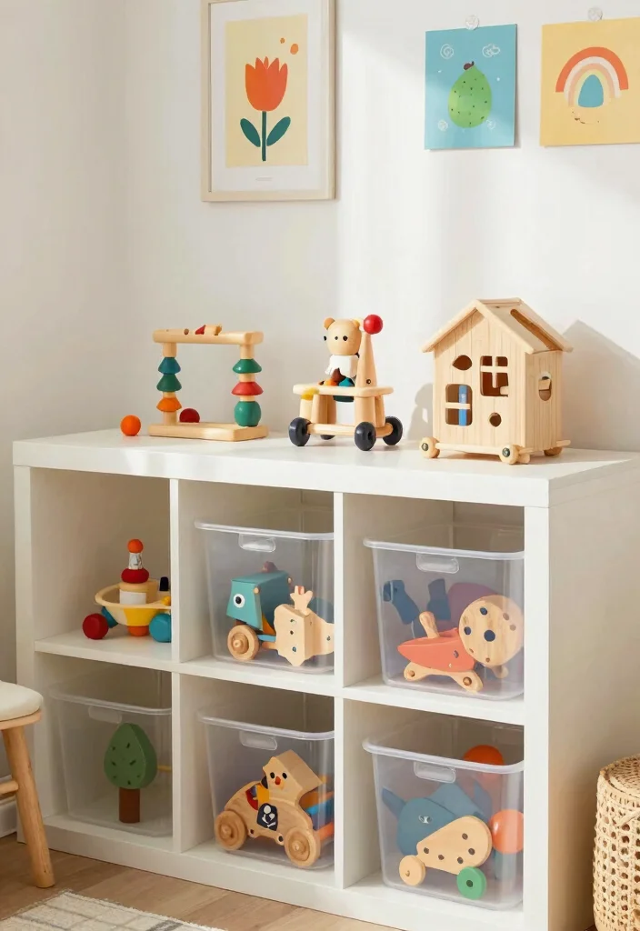 10 Eco Friendly Boys Room Organization Ideas for Toys Clothes and Gear 6. Eco Friendly Toy Rotation 0