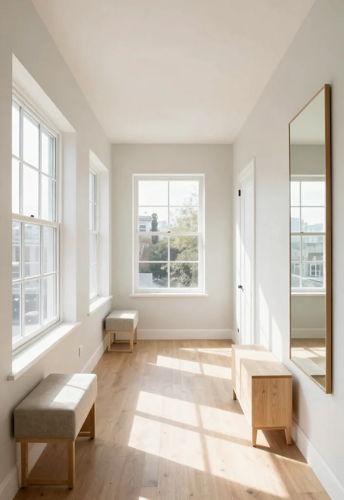 10 Narrow Basement Ideas That Use Every Inch Well 16 10 Narrow Basement Ideas That Use Every Inch Well 6. Maximize Natural Light 0