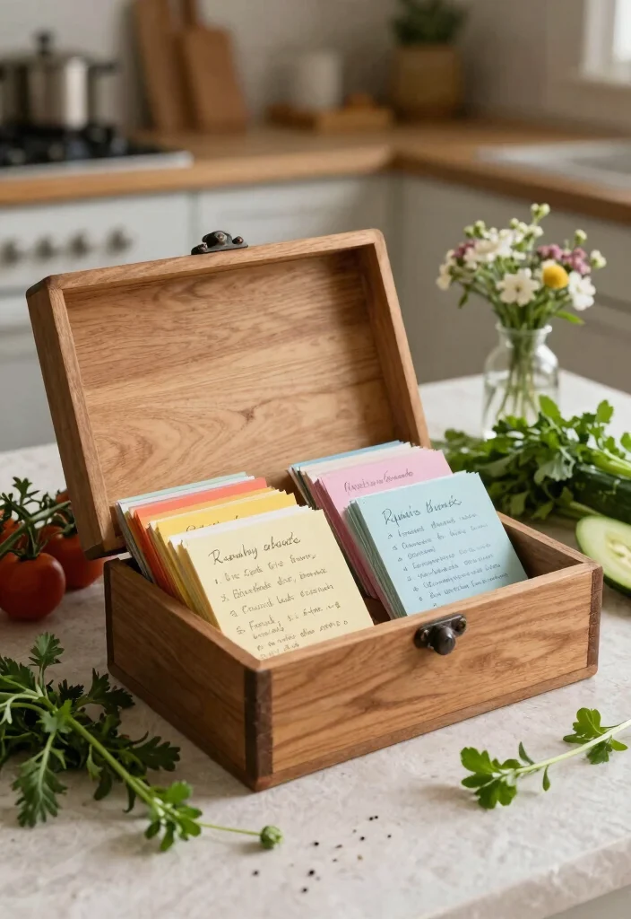 10 Recipe Organization Ideas for Home Cooks 4. Recipe Boxes with Index Cards 0