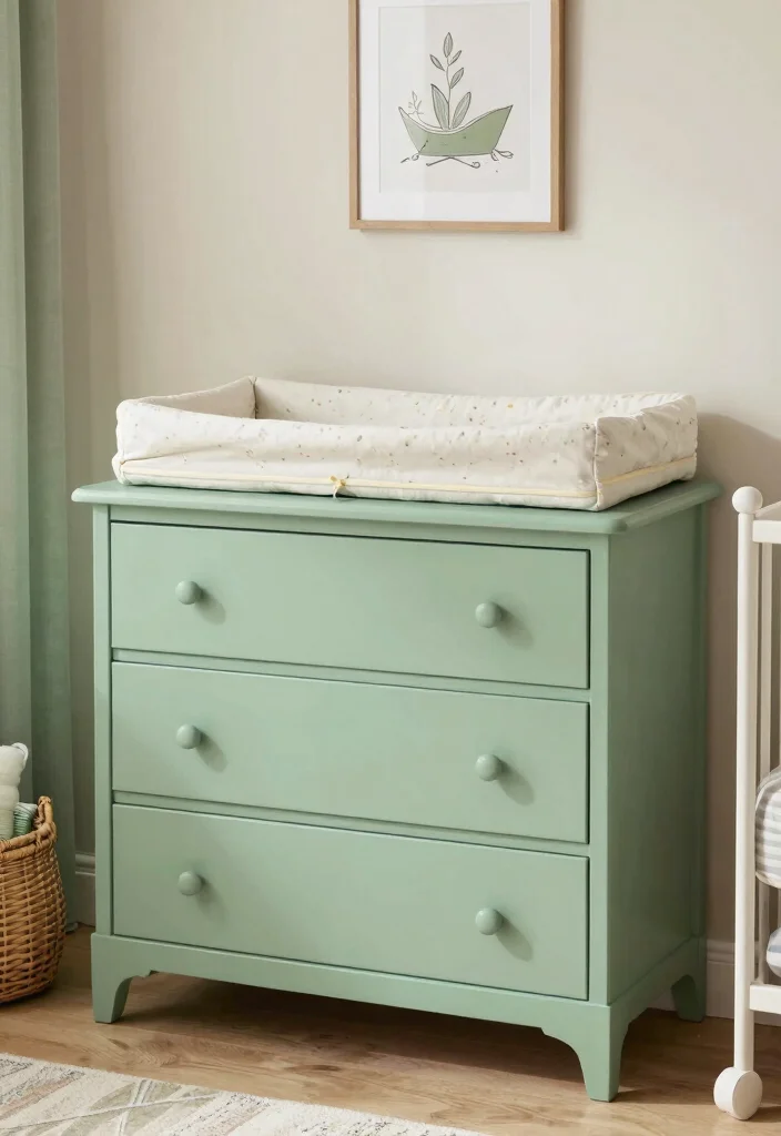 12 Baby Room Organization Ideas for New Parents 10. Upcycled Baby Furniture 0