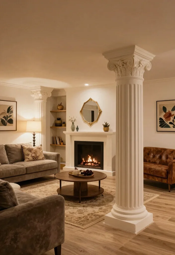 12 Basement Column Ideas to Blend Structure with Design 63 12 Basement Column Ideas to Blend Structure with Design Conclusion 0