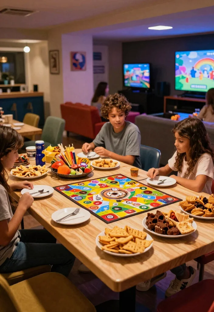 12 Basement Snack Bar Ideas for Family Hangouts 10. Snack Bar with Games 0