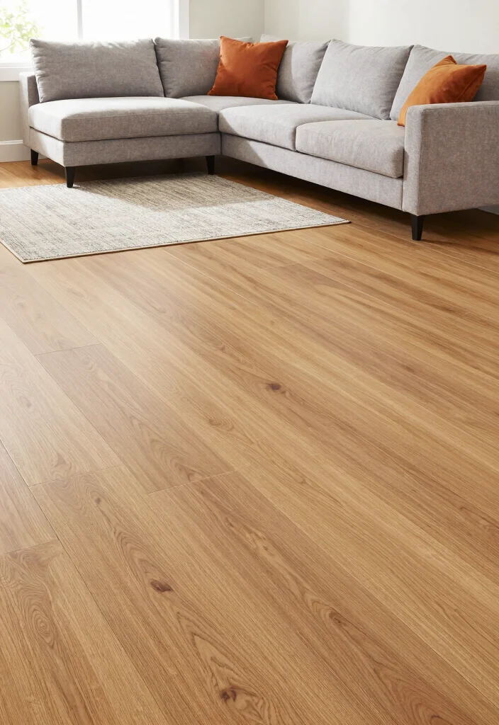 12 Basement Tile Floor Ideas for Easy Maintenance 4. Durable Vinyl Plank Tiles 0