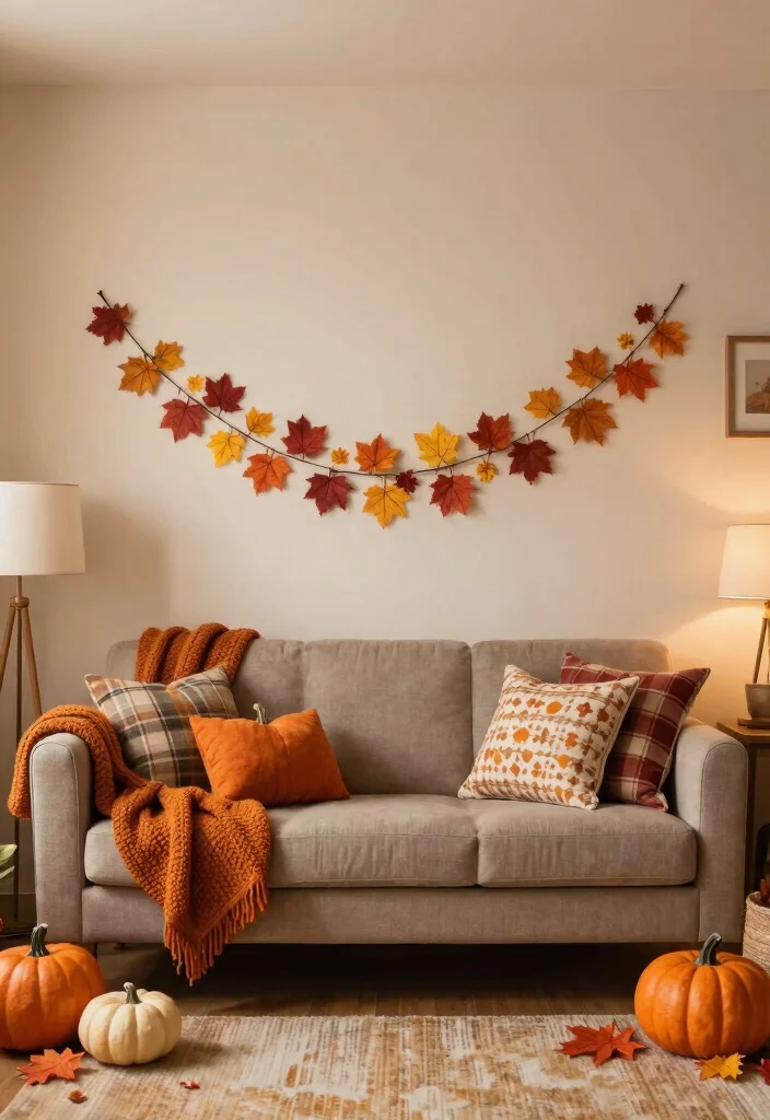 12 Family Room Wall Decor Ideas for Cozy Homes 12. Seasonal Decor Swaps 0