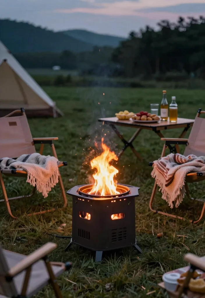 12 Fire Pit Ideas for Backyard Landscapes with Natural Flow 12. Portable Fire Pit 0