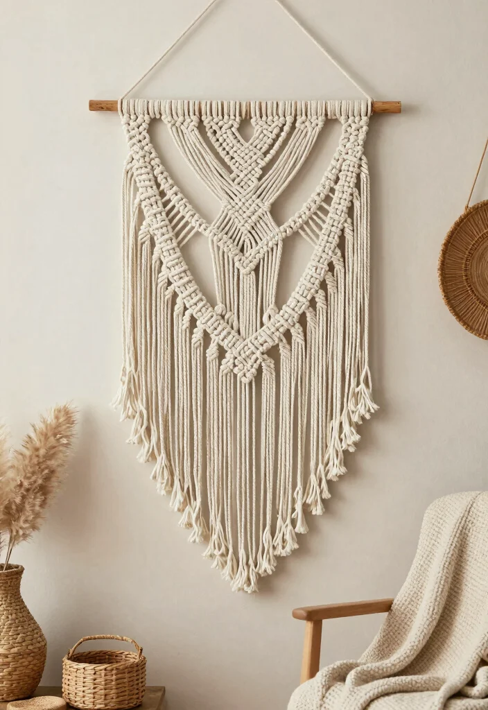 12 Hobby Lobby Wall Decor Ideas for Trendy Styling 1. Bohemian Macram Wall Hangings 0