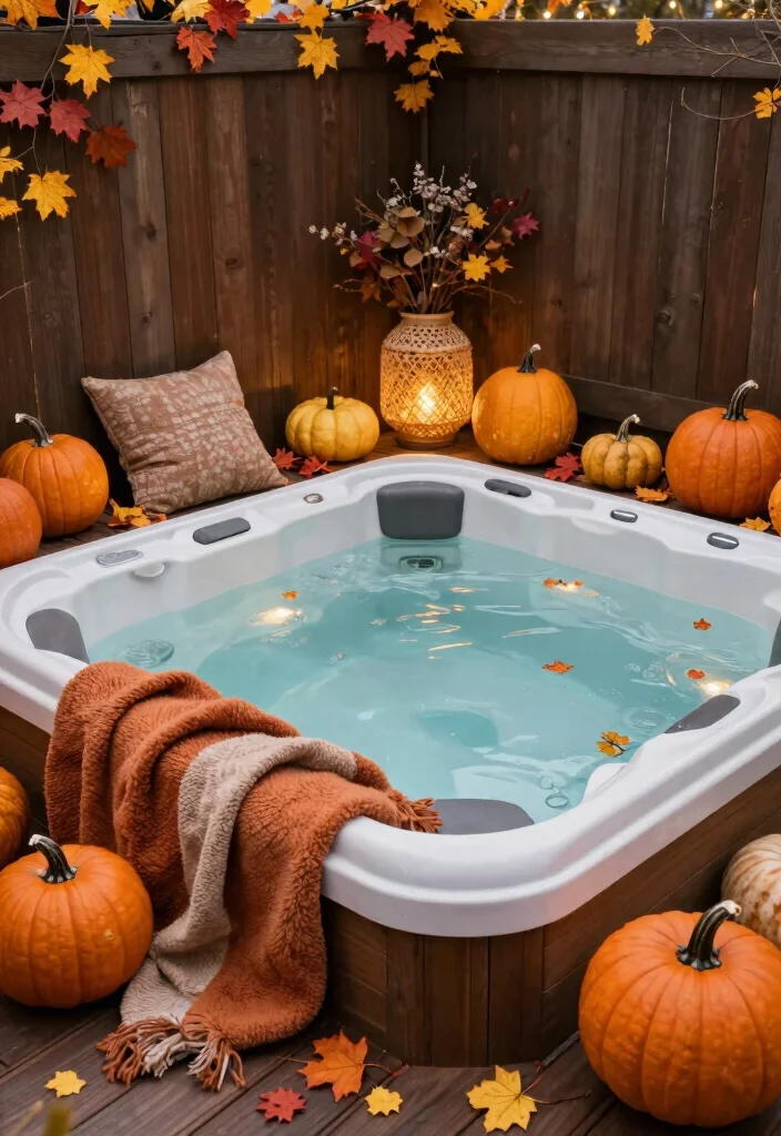 12 Hot Tub Backyard Patio Ideas for a Spa Like Experience 62 12 Hot Tub Backyard Patio Ideas for a Spa Like Experience 12. Seasonal Decor Transformations 0