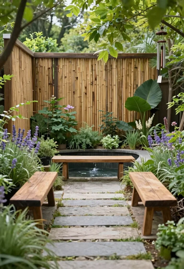 12 Huge Backyard Ideas to Create Multiple Outdoor Zones 3. Tranquil Meditation Zone 0