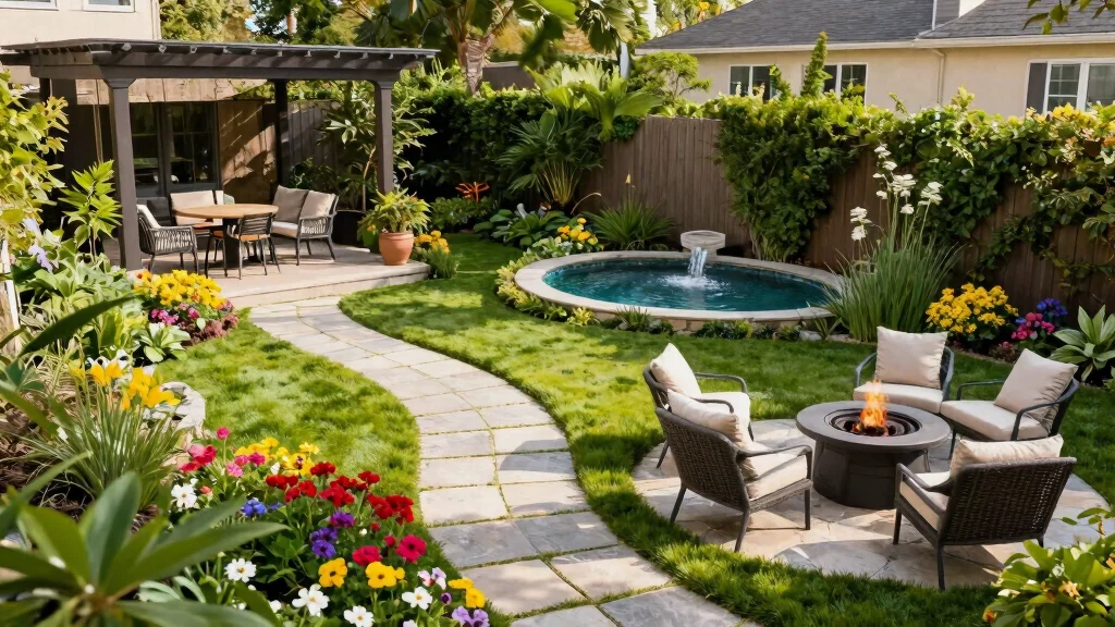 12 Huge Backyard Ideas to Create Multiple Outdoor Zones
