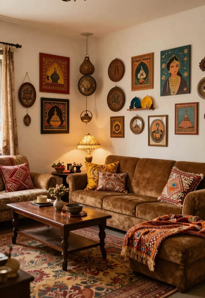 12 Indian Living Room Wall Decor Ideas with Cultural Style Conclusion 0