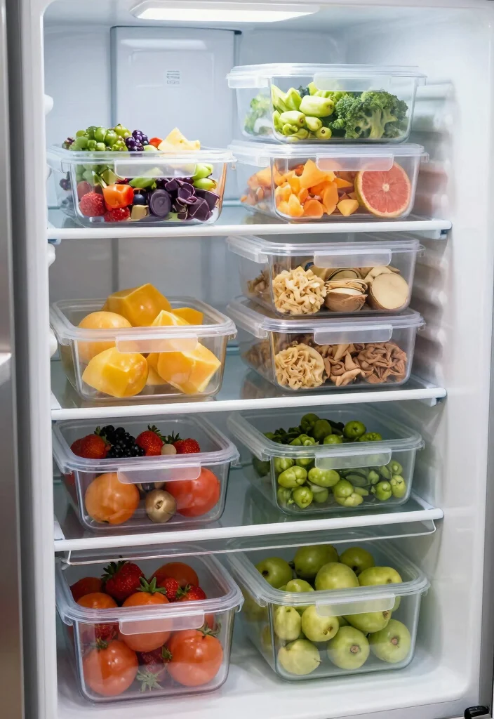 12 Refrigerator Organization Ideas for Easy Meal Prep 9. Incorporate Cool Down Bins 0
