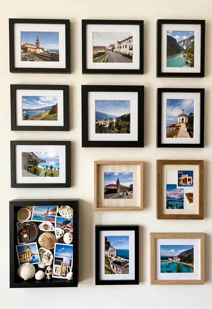 12 Room Wall Decor Ideas for Personal Style 10. Wall Art from Personal Experiences 0