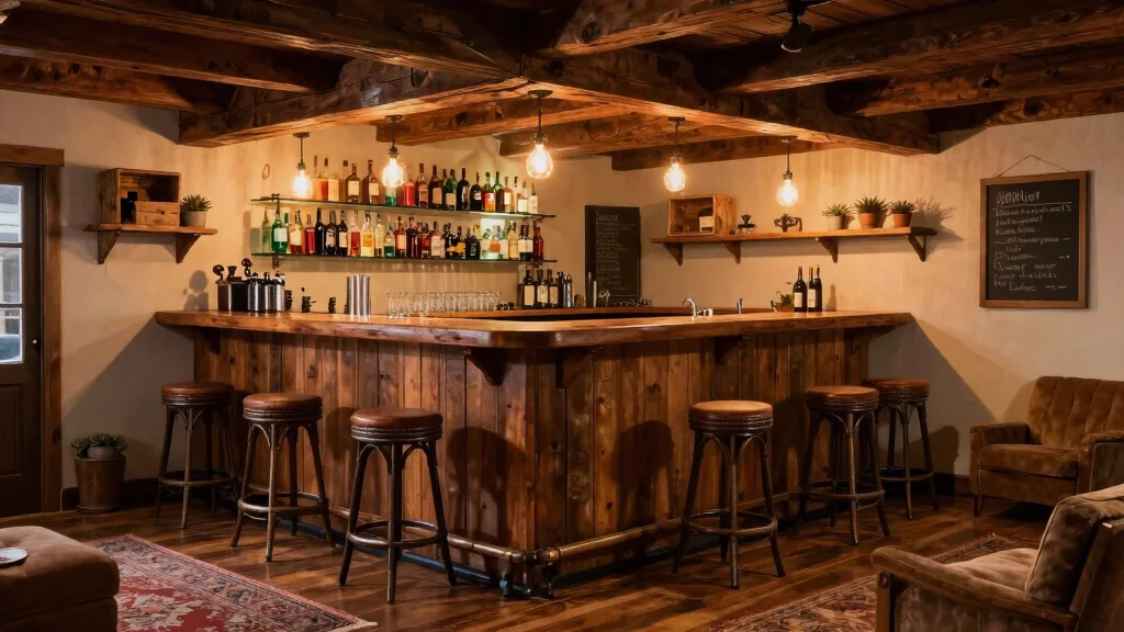 12 Simple Basement Bar Ideas for Casual Entertaining