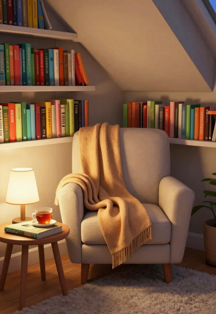 12 Sims 4 Basement Ideas for Creative Builds 3. Cozy Reading Nook 0