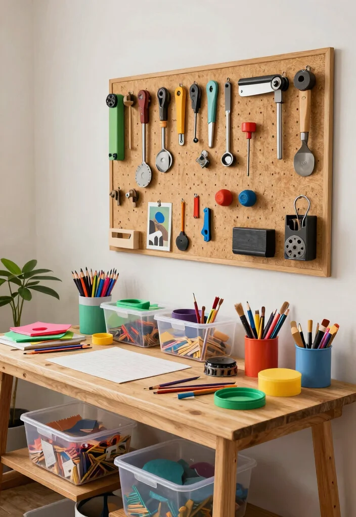 12 Sims 4 Basement Ideas for Creative Builds 6. Crafting Corner 0