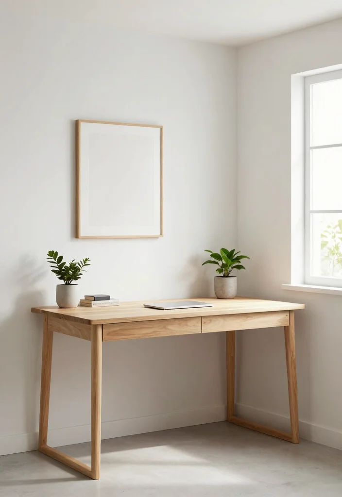 12 Sims 4 Basement Ideas for Creative Builds 9. Minimalist Workspace 0