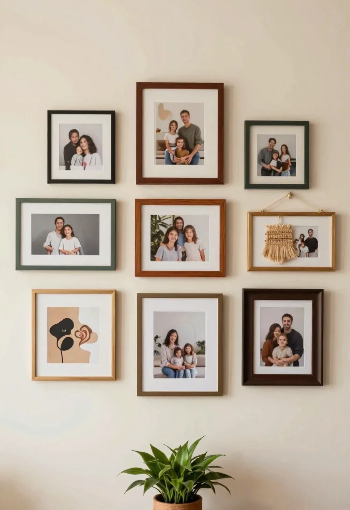 12 Small Dining Room Wall Decor Ideas That Add Style 1 12 Small Dining Room Wall Decor Ideas That Add Style 1. Gallery Wall of Mixed Frames 0