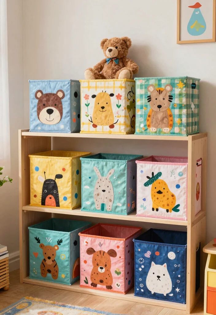 12 Stuffed Animal Storage Organization Ideas for Kids 9. Creative Stuffed Animal Storage Boxes 0