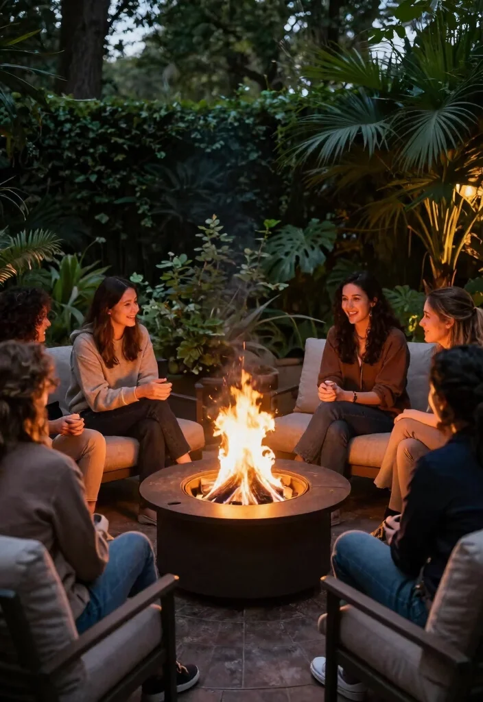 12 Texas Backyard Ideas Designed for Heat and Entertaining 60 12 Texas Backyard Ideas Designed for Heat and Entertaining 10. Outdoor Fire Pits 0