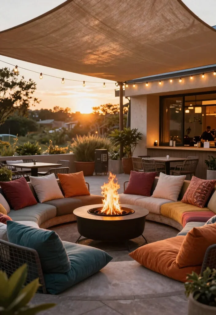 12 Texas Backyard Ideas Designed for Heat and Entertaining 14 12 Texas Backyard Ideas Designed for Heat and Entertaining 4. Comfortable Outdoor Seating Areas 0