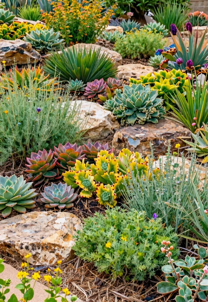 12 Texas Backyard Ideas Designed for Heat and Entertaining 15 12 Texas Backyard Ideas Designed for Heat and Entertaining 5. Vibrant Heat Resistant Plants 0