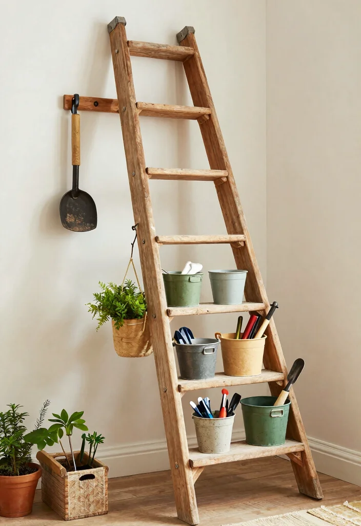 12 Toolbox Organization Ideas to Keep Tools Easy to Find 50 12 Toolbox Organization Ideas to Keep Tools Easy to Find 10. Use a Ladder for Vertical Storage 0