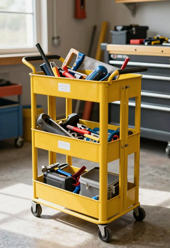 12 Toolbox Organization Ideas to Keep Tools Easy to Find 47 12 Toolbox Organization Ideas to Keep Tools Easy to Find 7. Rolling Tool Carts 0